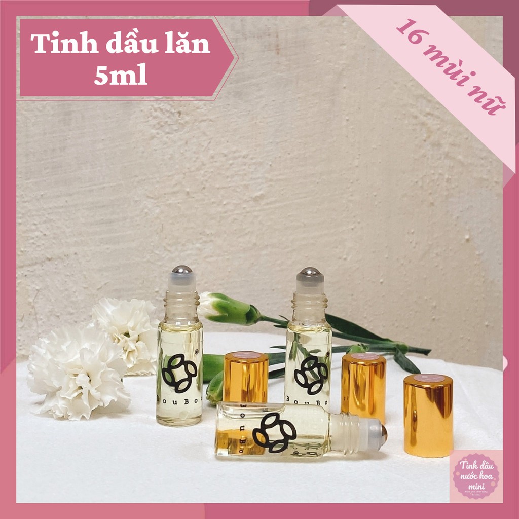 Tinh dầu nước hoa nữ dạng lăn 5ml | Nước hoa Bòu