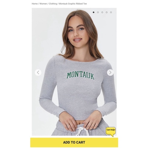 Áo thun gân  tay dài F21 dư xịn