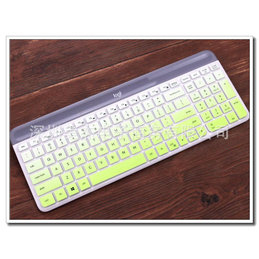 Vỏ bọc bàn phím Bluetooth không dây E.H.Logitech MK470 K580 bằng silicon chống bụi