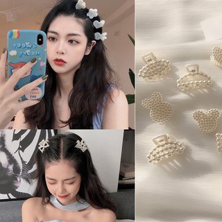 Kẹp tóc đính ngọc trai thiết kế tinh tế