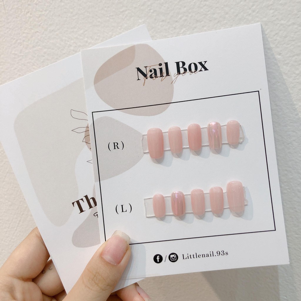 Thiết kế, in nail box, tag dán nail theo yêu cầu