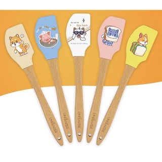 Spatula Unibaker / Phới dẹt silicon 32cm
