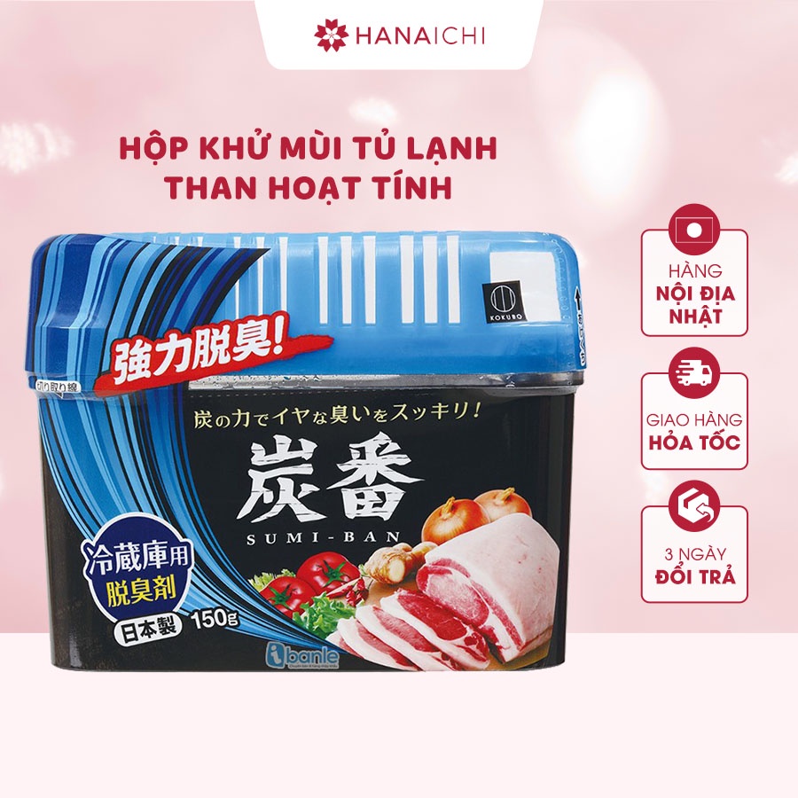 Hộp Khử Mùi Tủ Lạnh Than Hoạt Tính Nhật Bản