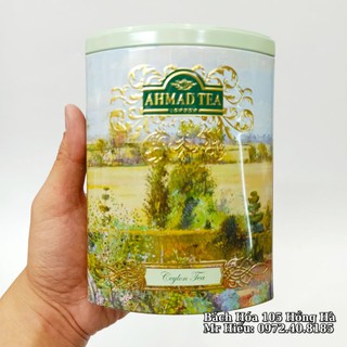 [HSD T11/2023] Trà Ahmad hộp sắt cong Ceylon Tea 100g