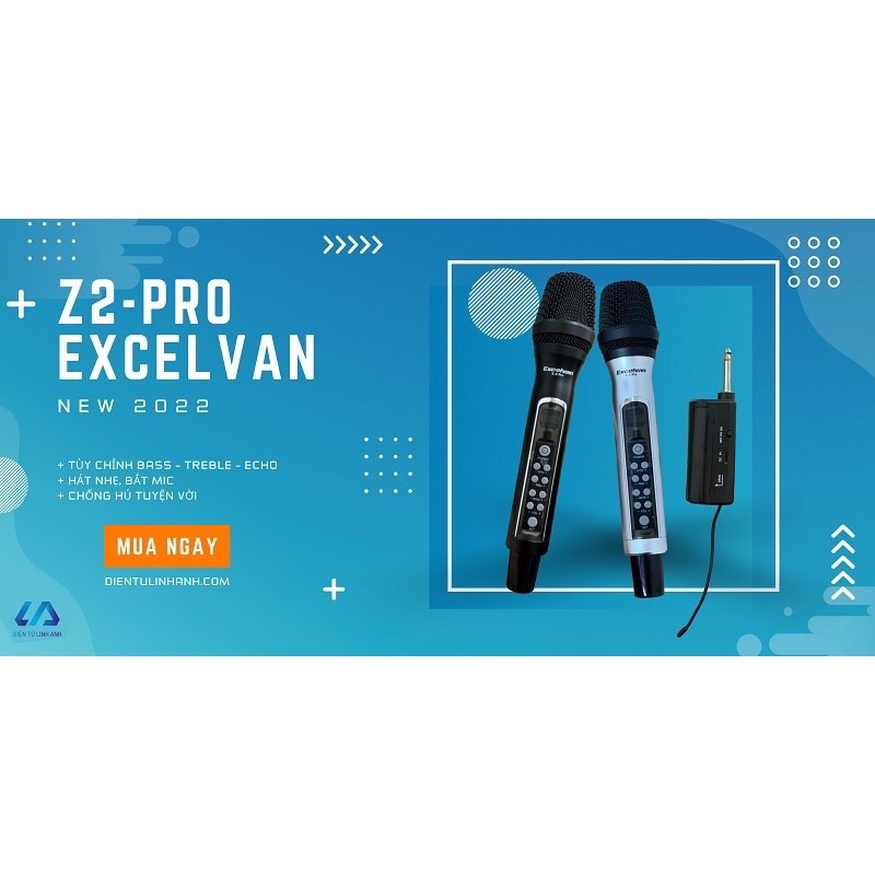 MIC BLUETOOTH EXELVAN Z2 -PRO