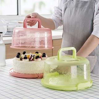 Hộp Đựng Bánh Hình Tròn Dễ Dàng Mang Đi