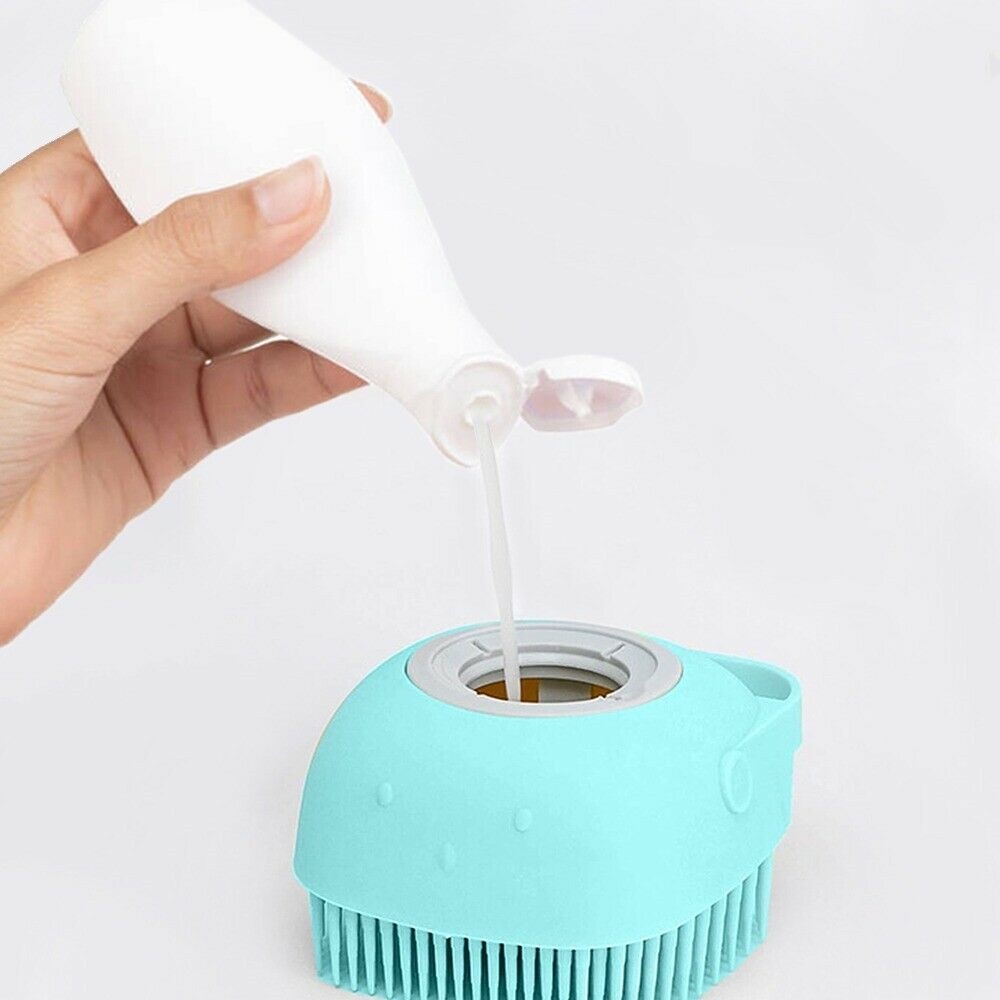 Bàn chải kỳ cọ lưng mát xa tẩy tế bào chết chất liệu silicon nhiều màu tùy chọn