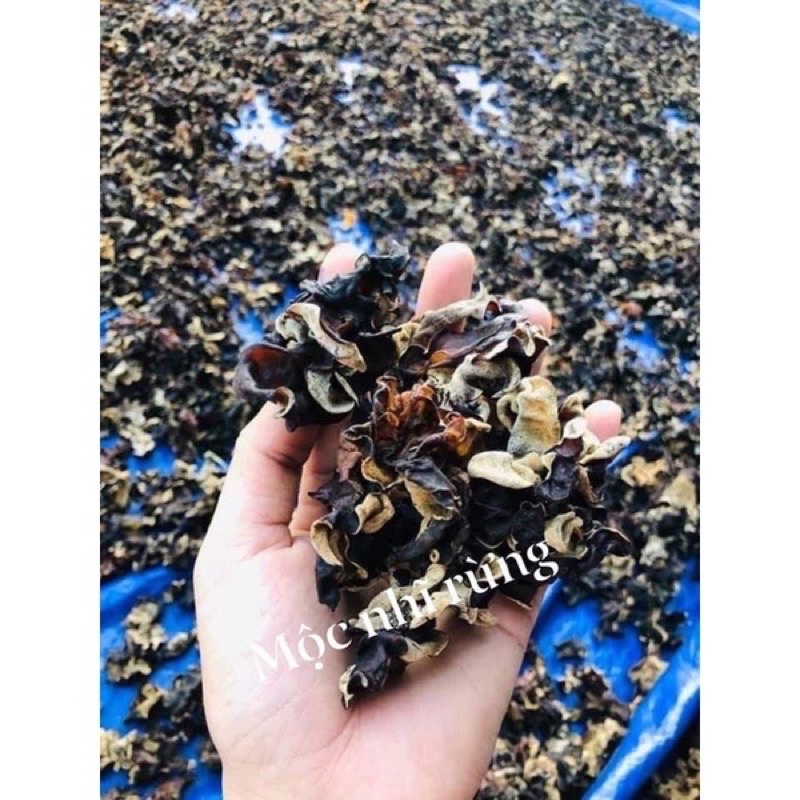 500g mộc nhĩ, 200g nấm hương