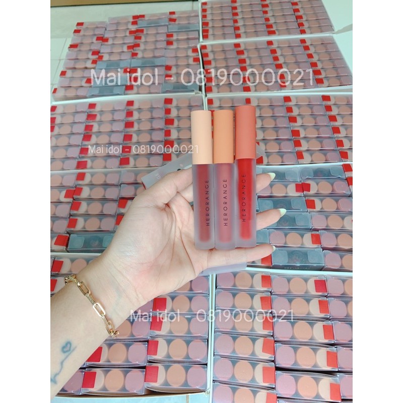 Set cây son kem lì Hero Orange | BigBuy360 - bigbuy360.vn