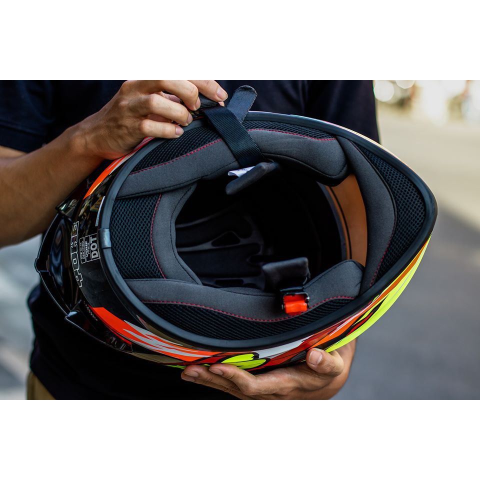 Bán buôn - Mũ bảo hiểm YOHE Full.Face 978 Plus bản nâng cấp đuôi gió, nón bảo hiểm Motor, xe máy