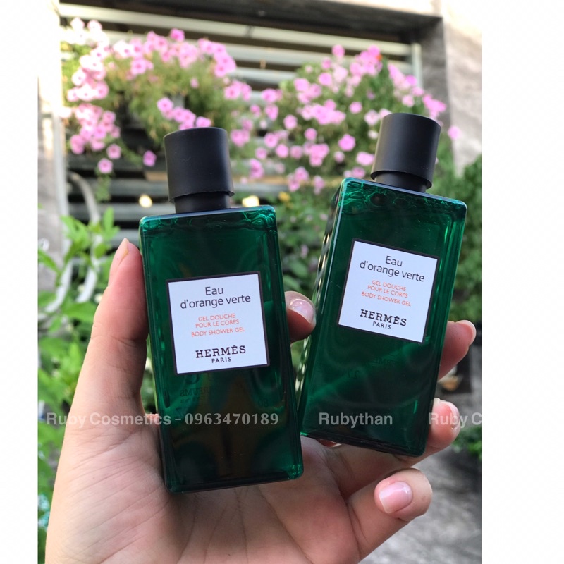 Sữa Tắm Gội Hermes Paris Eau D'Orange Verte 80ml 2 in 1