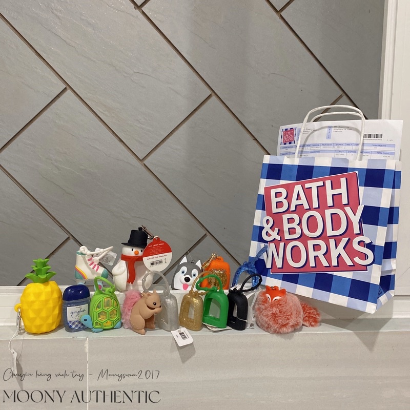 Túi đựng / holder /case đựng gel rửa tay Bath body work