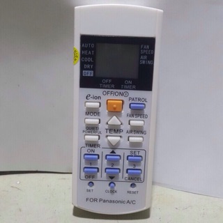 Điều khiển điều hoà panasonic