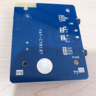 Mạch player MP3 Bluetooth USB thẻ nhớ có Line In