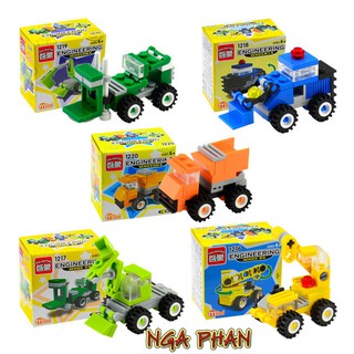 1 Hộp Xe Xây Dựng Đồ Chơi Xếp Hình Lắp Ráp Enlighten
