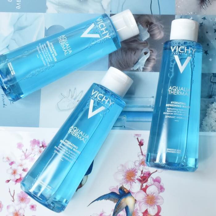 Nước Hoa Hồng Loại Bỏ Độc Tố, Săn Chắc Da Vichy Aqualia Thermal Hydrating Refreshing Water 200ml