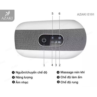 Máy massage AZAKI_E191_Plus massage mắt hiệu quả
