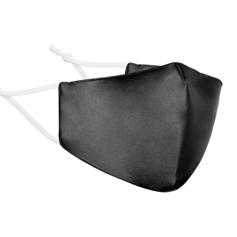 Khẩu Trang Cotton Lụa Lạnh Thoáng Khí Chống Bụi Chống Tia uv Có Thể Giặt Rửa Và Tái Sử Dụng Cho Nữ