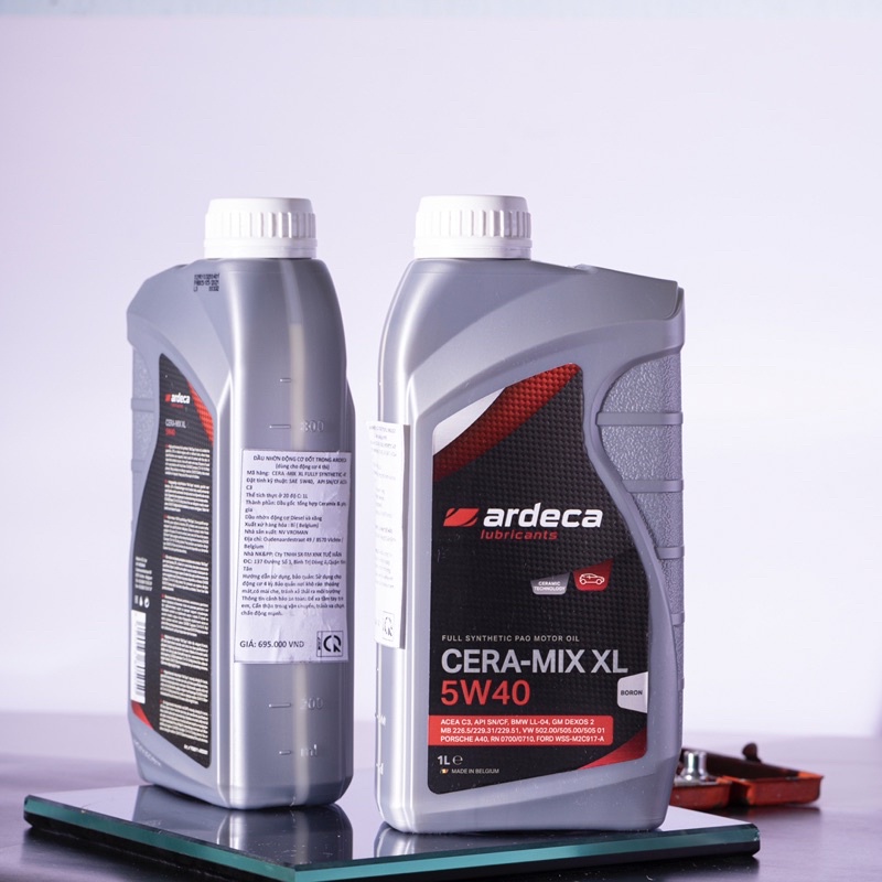 Nhớt cao cấp Ardeca Ceramic XL 5W40