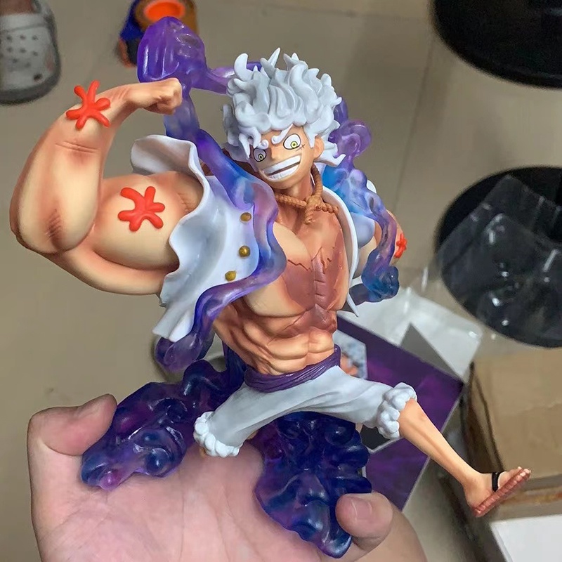 Mô Hình Đồ Chơi Nhân Vật Luffy Trong Phim Hoạt Hình &quot;One Piece Gear 5 Sun God&quot; 19cm
