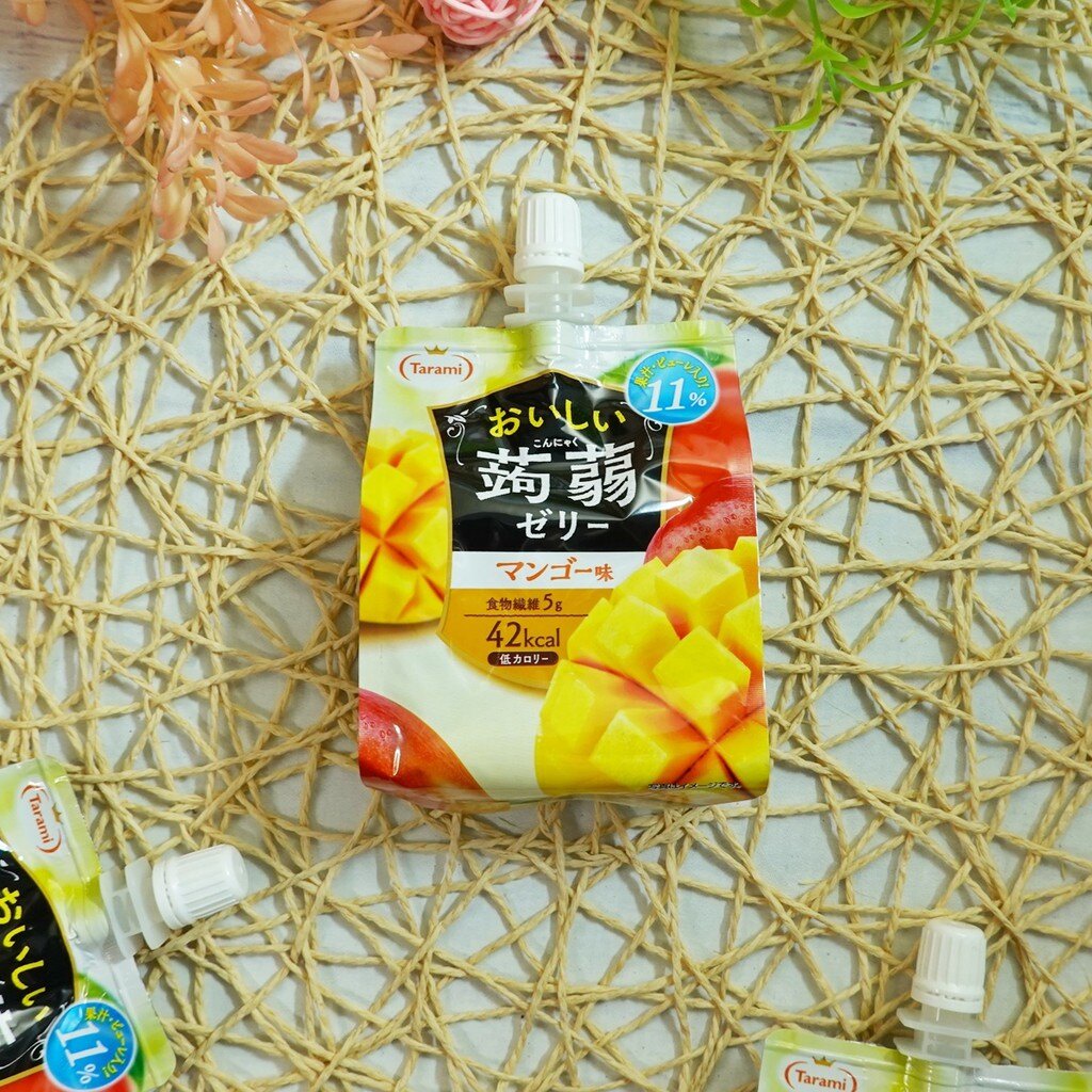 Thạch trái cây Jelly Konnyaku Tarami nhiều vị 150g