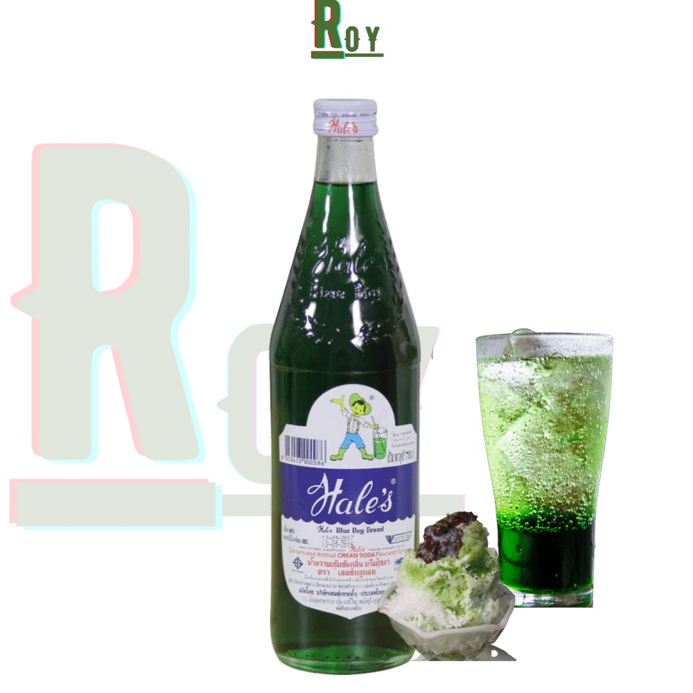 Siro Thái Lan Hale's Blue Boy đậm đặc Sala Soda 710ml