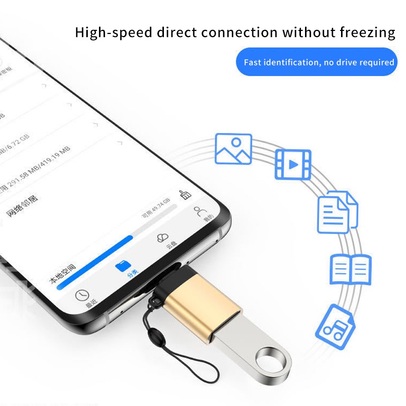 Otg Adapter Usb 3.0 Adapter Usb Female To Type-C Male | BigBuy360 - bigbuy360.vn