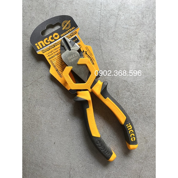 Kìm cắt đầu nặng 7 inch thép CR-V INGCO HHDCP28188 (290523)