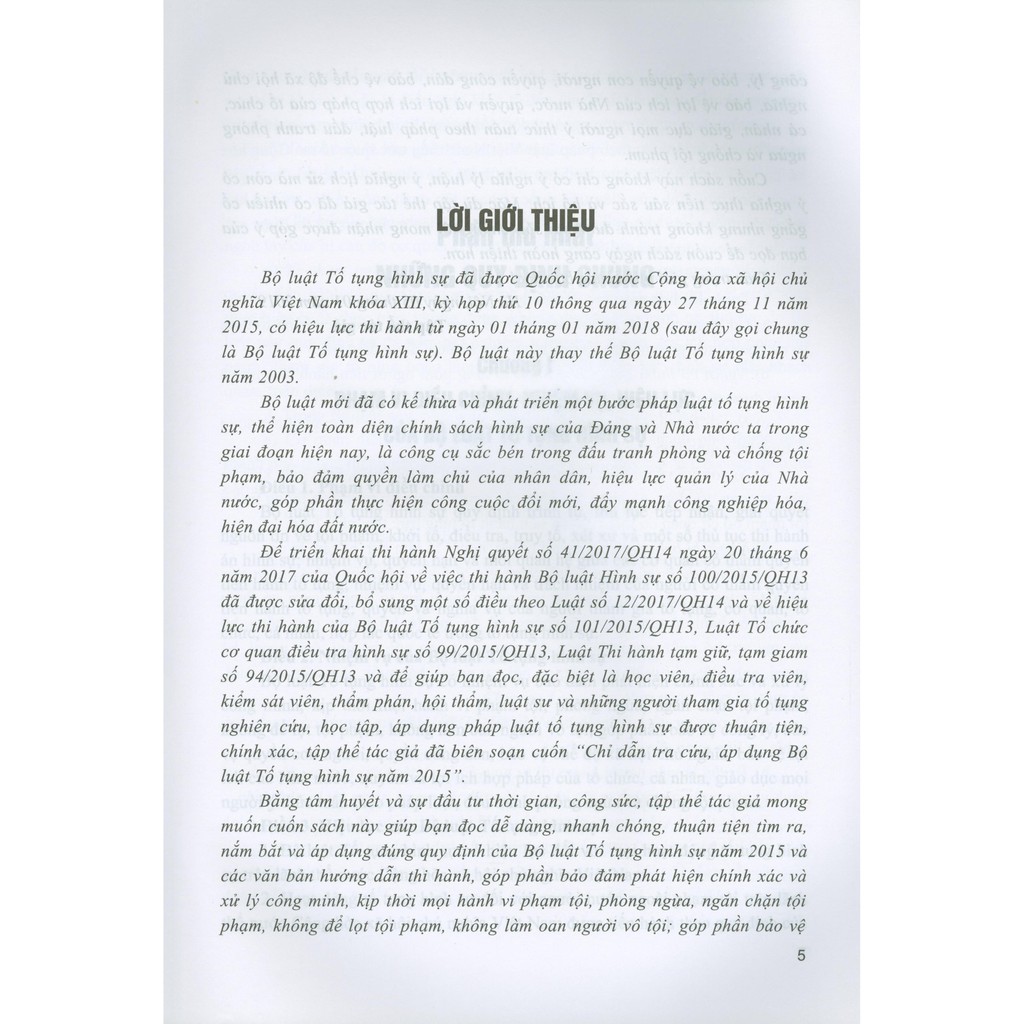 Sách - Chỉ Dẫn Tra Cứu, Áp Dụng Bộ Luật Tố Tụng Hình Sự Năm 2015 | BigBuy360 - bigbuy360.vn