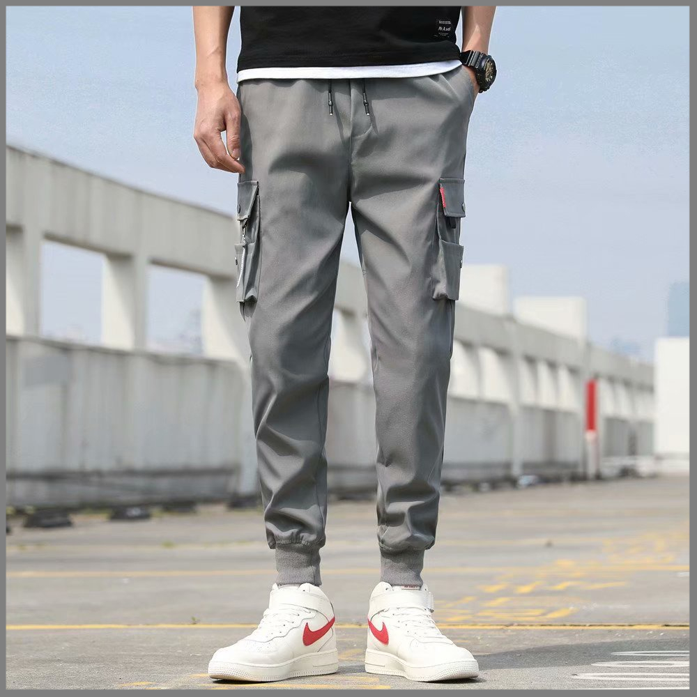 Quần Jogger nam FUNS mã MK C quần jogger chất kaki mềm mịn túi hộp phong cách trẻ trung năng động Hàn Quốc