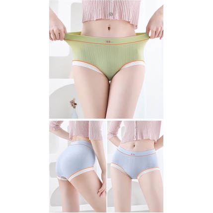 Quần Lót Nữ Softie❤️Quần lót cotton viền ren vải mềm ôm bụng nâng mông,thông hơi co giãn 4 chiều 5599