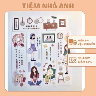 Bookmark hình cô gái