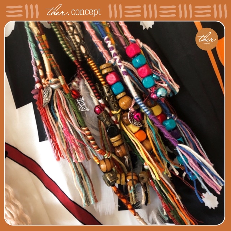 Combo Phụ Liệu Tự Làm 15 Hairwrap - Vòng tay