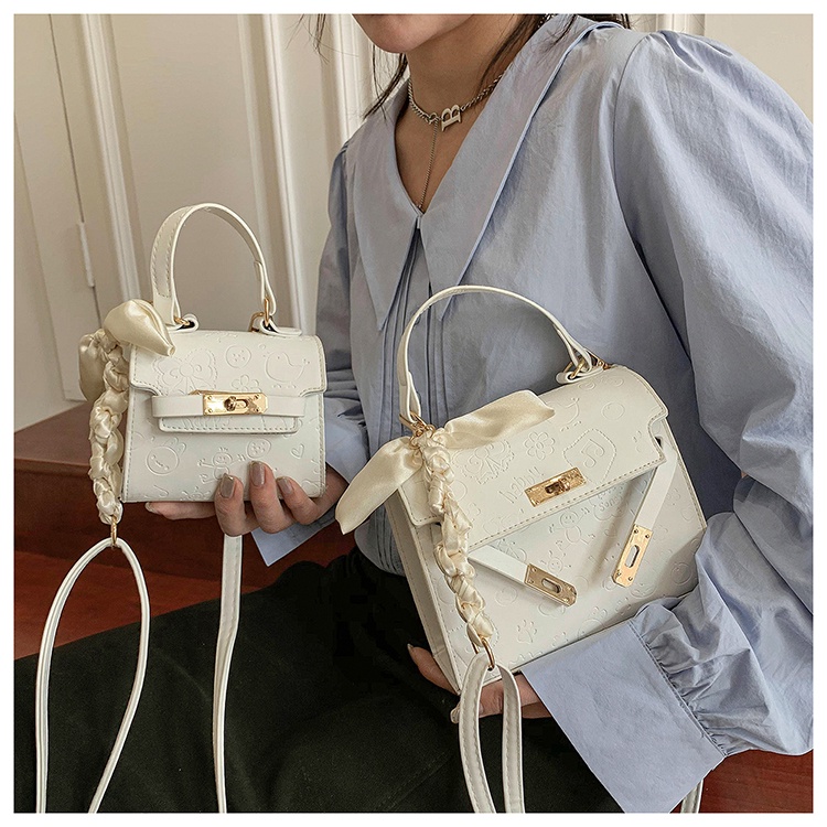 Túi xách nữ phối quai nơ xinh xắn