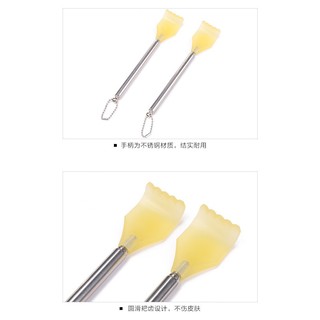CÂY GÃI NGỨA INOX ĐÀU NHỰA KÉO DÀI VÀ THU GỌN-TN324