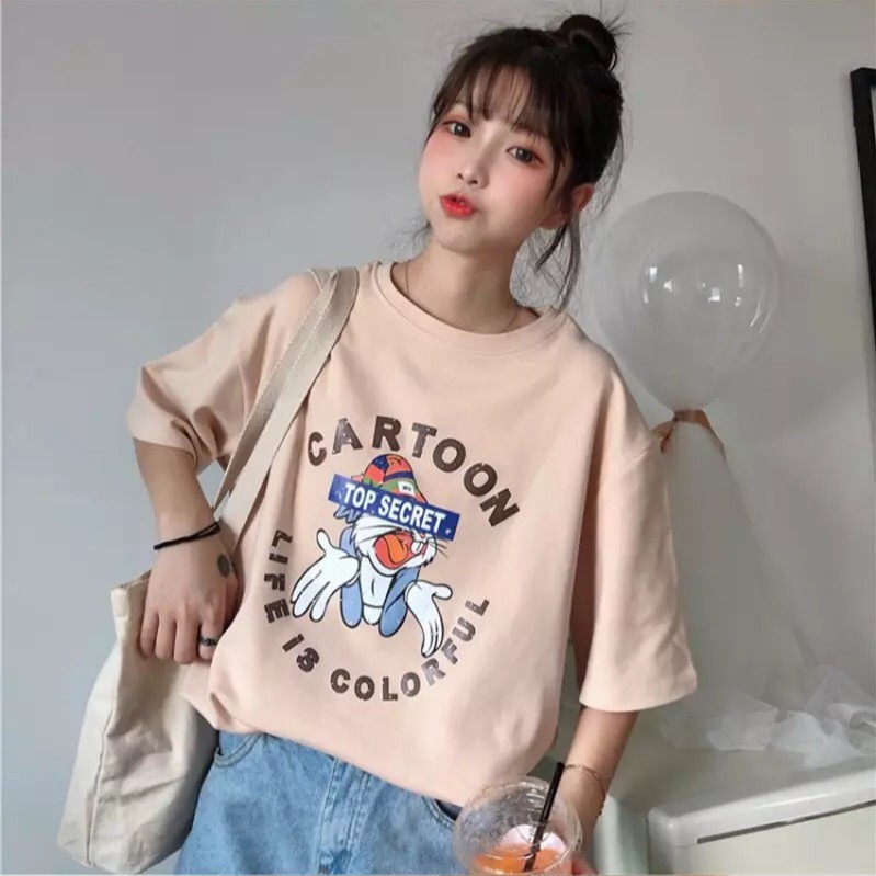 Áo phông tay lỡ form rộng_Fresize 65kg | BigBuy360 - bigbuy360.vn