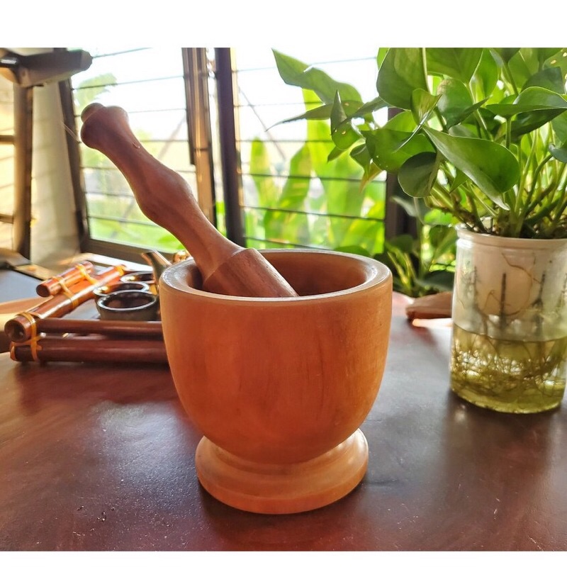 Bộ chày cối gỗ cao cấp an toàn