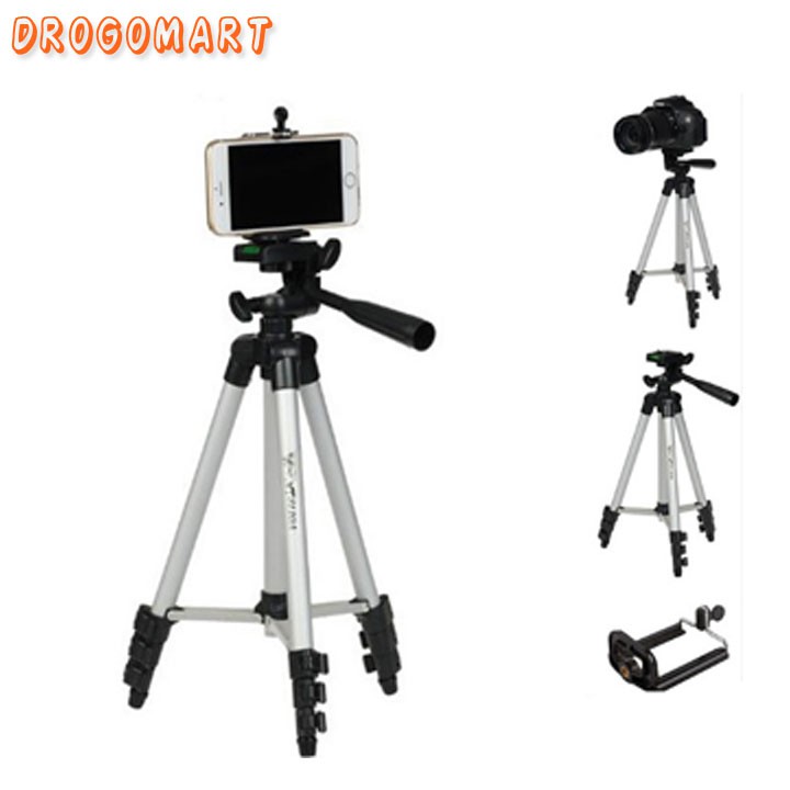 ( FREESHIP 99K ) Bộ Tripod TF-3110 Chân chụp hình máy ảnh, điện thoại Bảo Hành Chính Hãng 1 đổi 1