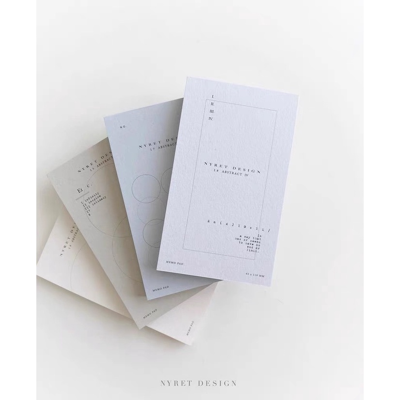 Set mix 8 tờ note hãng Nyret