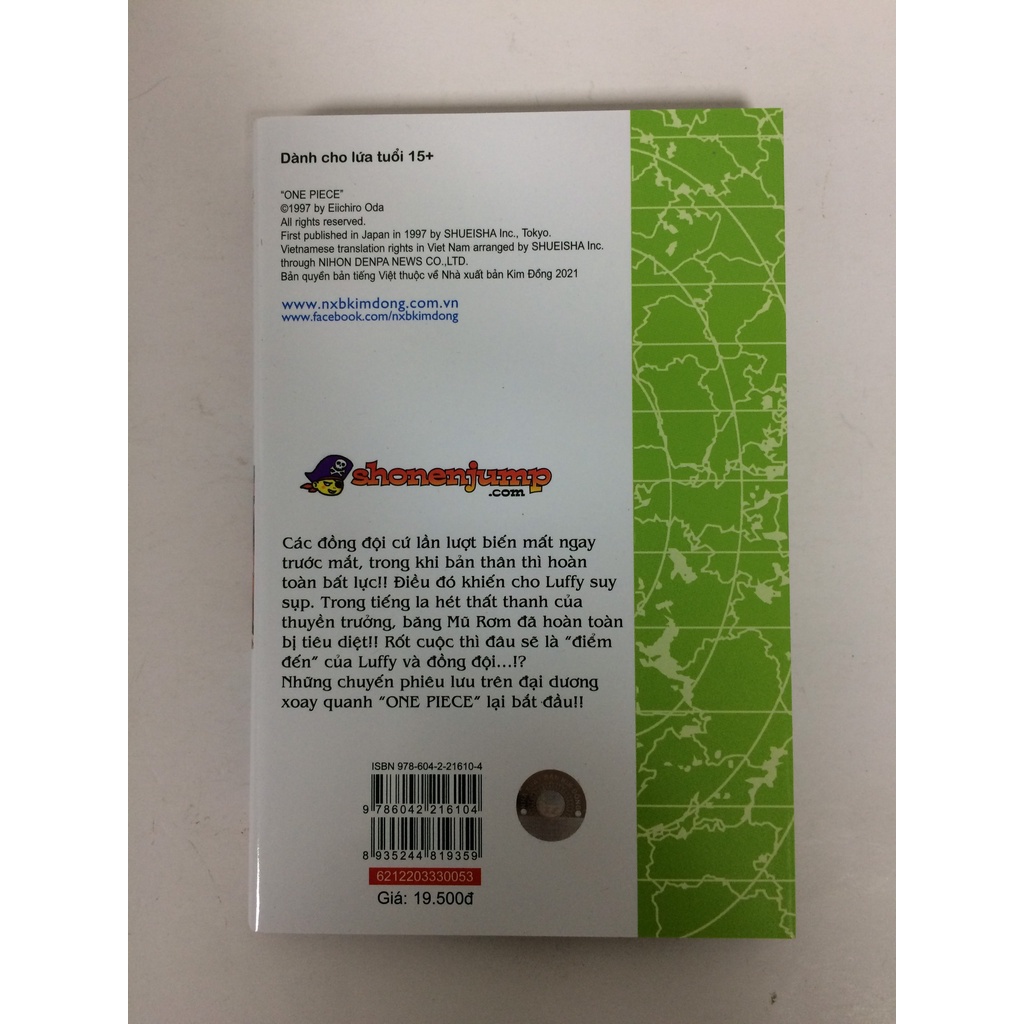 Sách - One piece - Tập 53 (Bìa rời)