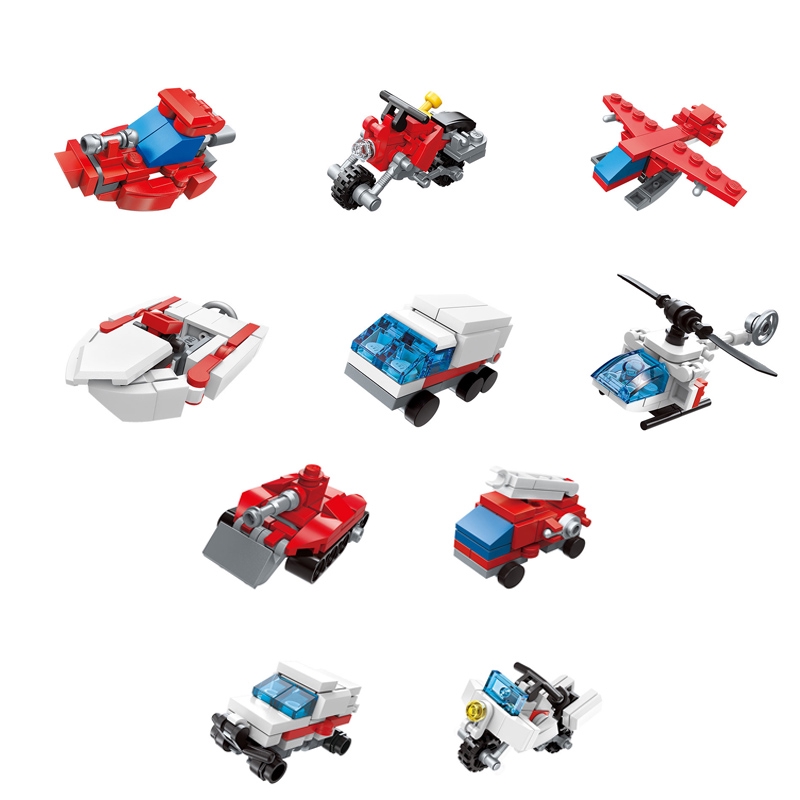 Bộ xếp hình đồ chơi mô hình xe tăng, máy bay siêu ngầu cho bé quà tặng cho bé trẻ em