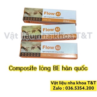 Composite Lỏng BE hàn quốc - Phủ cùi răng