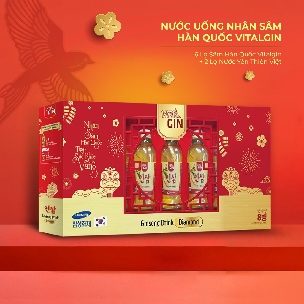 Nước Nhân Sâm Hàn Quốc VITAL GIN DIAMOND