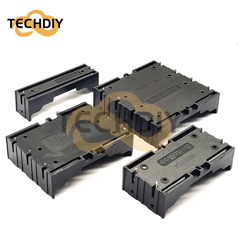 Hộp Đựng Pin 18650 1X 2X 3X 4X 18650 18650 1 2 3 Pin 4 Ngăn DIY
