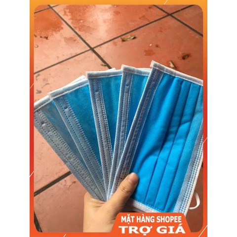 Hộp 50 chiếc Khẩu trang y tế 4 lớp (xanh, trắng, xám, đen)