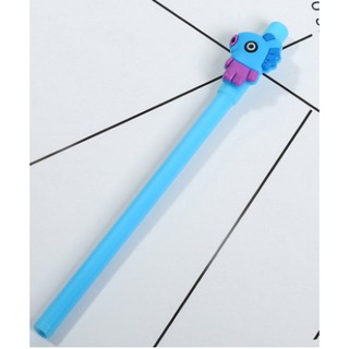 Bút BT 21 dễ thương - mực đentg