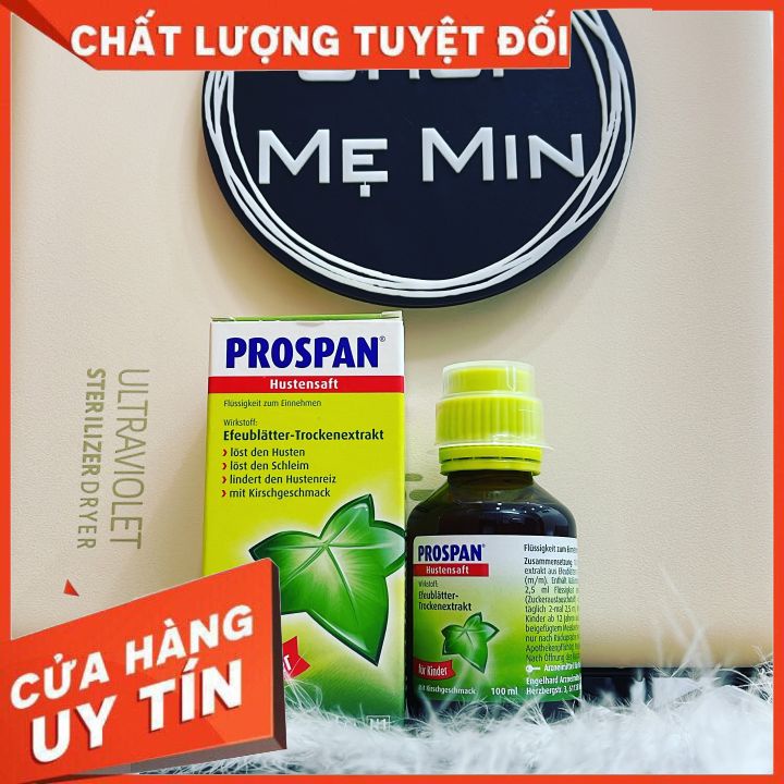 Hộp 100ml siro pros pan Đức date xa- Siro ĐỨC