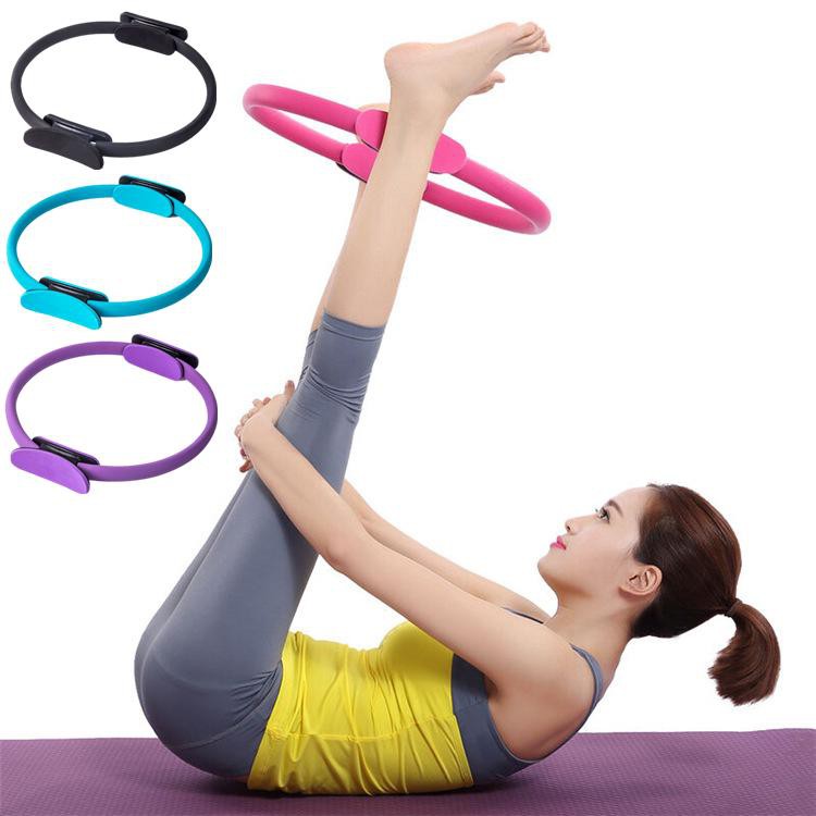 Vòng Tập Yoga Pilates Cao Cấp Tác Dụng Giúp Ngực Nở Eo Thon – Vòng Kháng Lực Ring Magic Circle YO18