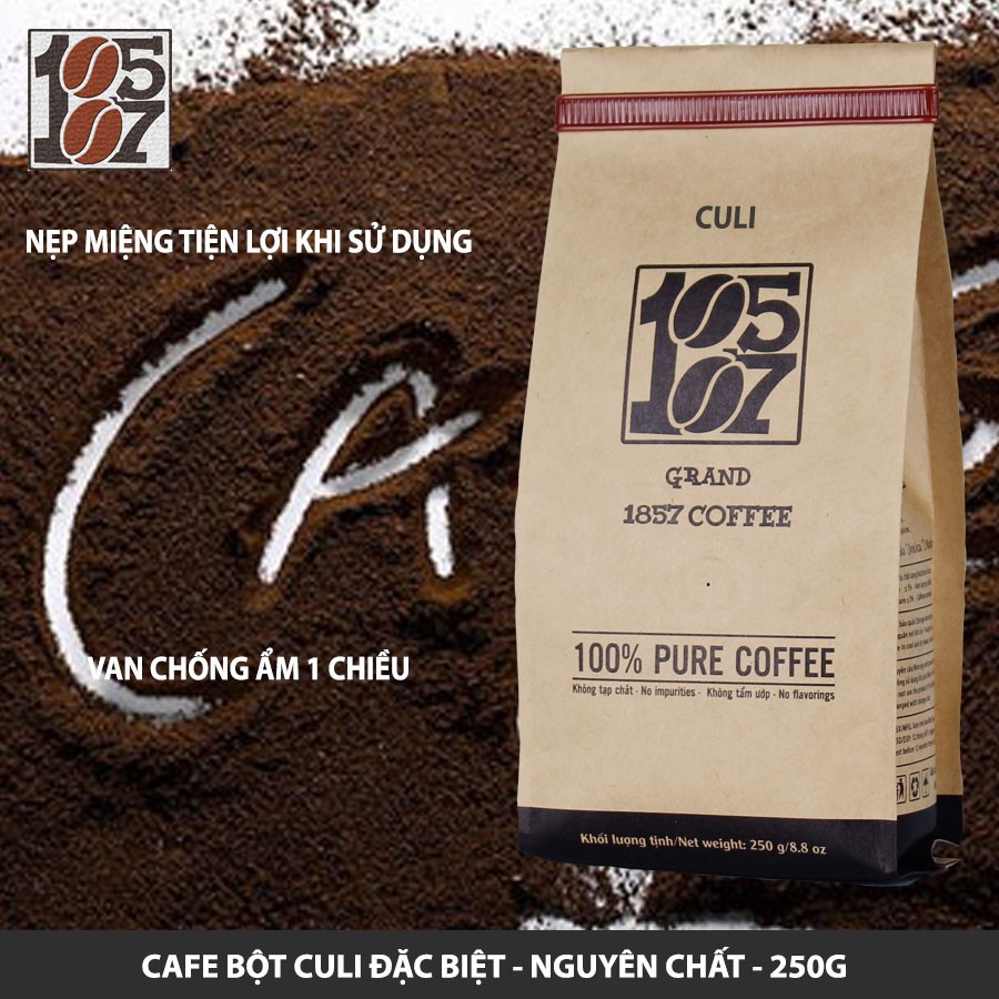 1KG Cà phê bột CULI đặc biệt  ❤️️ FREESHIP ❤️ nguyên chất không pha trộn tẩm ướp hương liệu - grand 1857 coffee | BigBuy360 - bigbuy360.vn