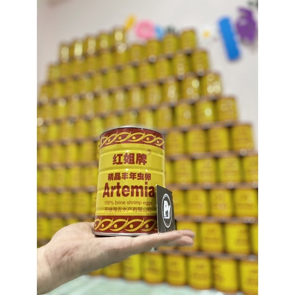 🐠  50 Gram trứng ARTEMIA XANH ĐỎ VÀNG hàng bao nở